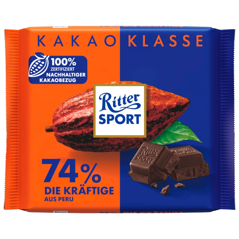 Ritter Sport Kakaoklasse Die Kräftige 100g